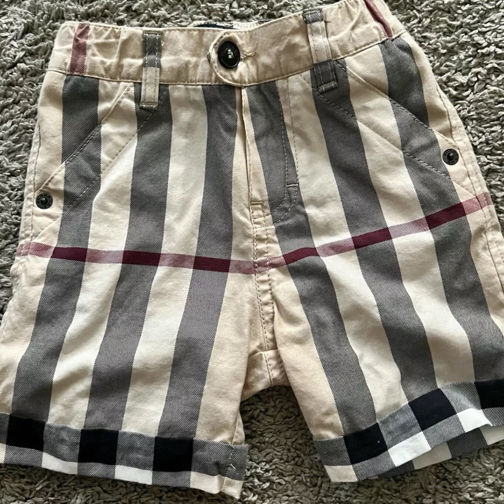 Burberry - Baby Plaid Shorts - 9 Months